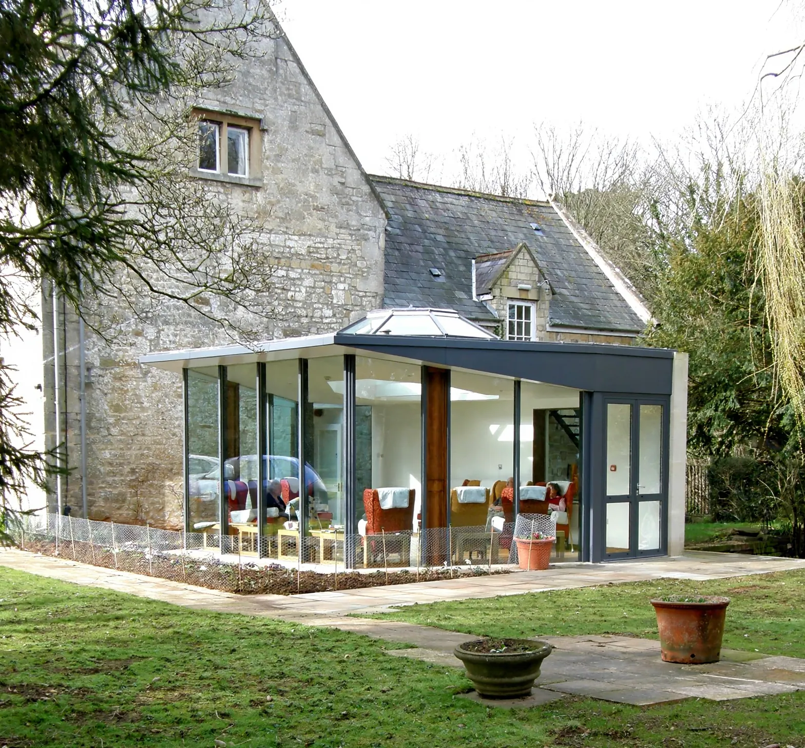 Garden Room at a Manor House near Bath